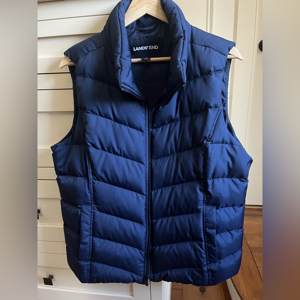 Lands End puffer vest